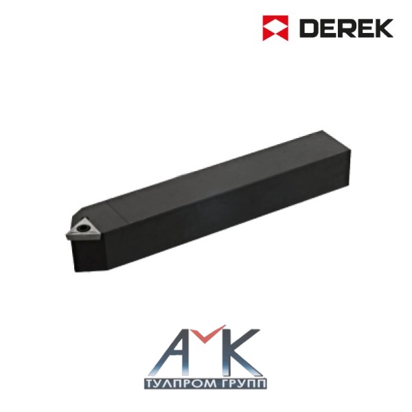 Резец (державка токарная) для наружного точения артикул STECL 2020K11, левый, для сменных пластин, от производителя DEREK