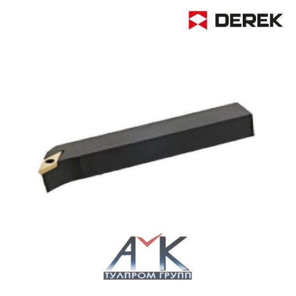 Резец (державка токарная) для наружного точения артикул SVQCR 1616H16, правый, для сменных пластин, от производителя DEREK