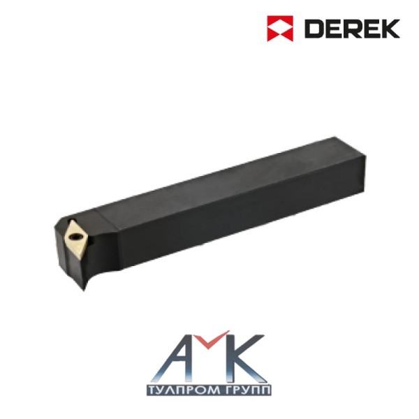 Резец (державка токарная) для наружного точения артикул SVUL 1616H11, левый, для сменных пластин, от производителя DEREK