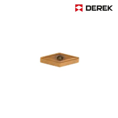 Твердосплавная сменная пластина арт. VNMG 160408 QP5225, по нерж. стали (M), для получистовой обработки, от DEREK