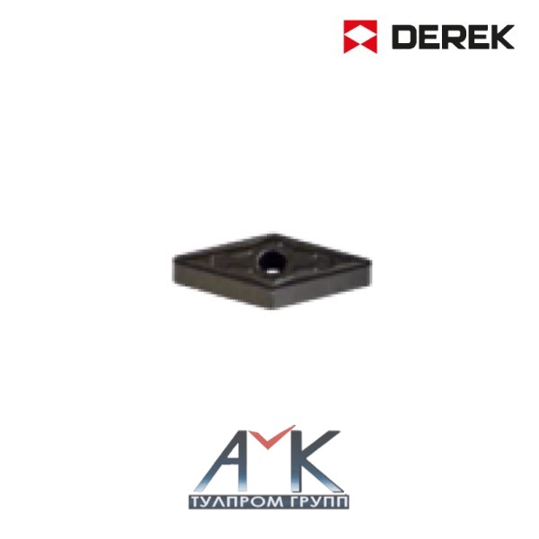 Твердосплавная пластина арт. VNMG 160412-MG QC1225, по стали (Р), для получистовой обработки, от DEREK